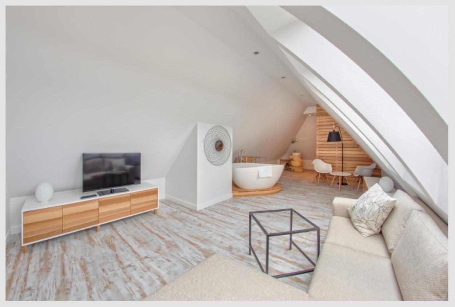 Amazing Big Loft With Seaview 800M To Beach Sopot Buitenkant foto