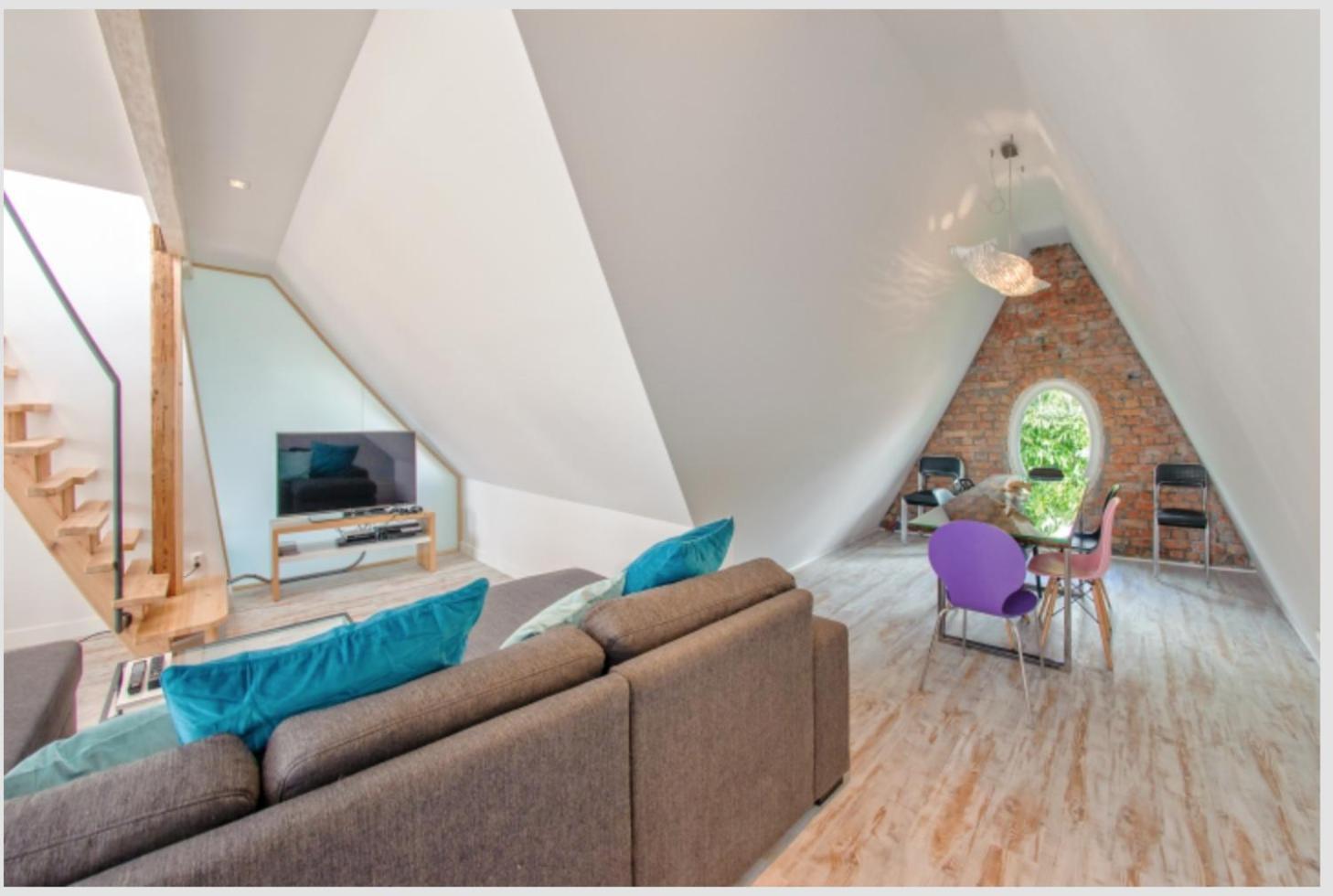 Amazing Big Loft With Seaview 800M To Beach Sopot Buitenkant foto